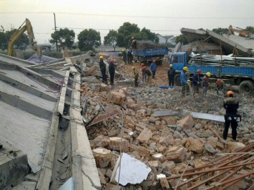 Ai Weiweis studio jevnet med jorden