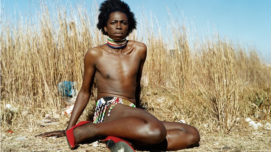 Image of A woman is posing in typical 1960s bullet bra, Sweden