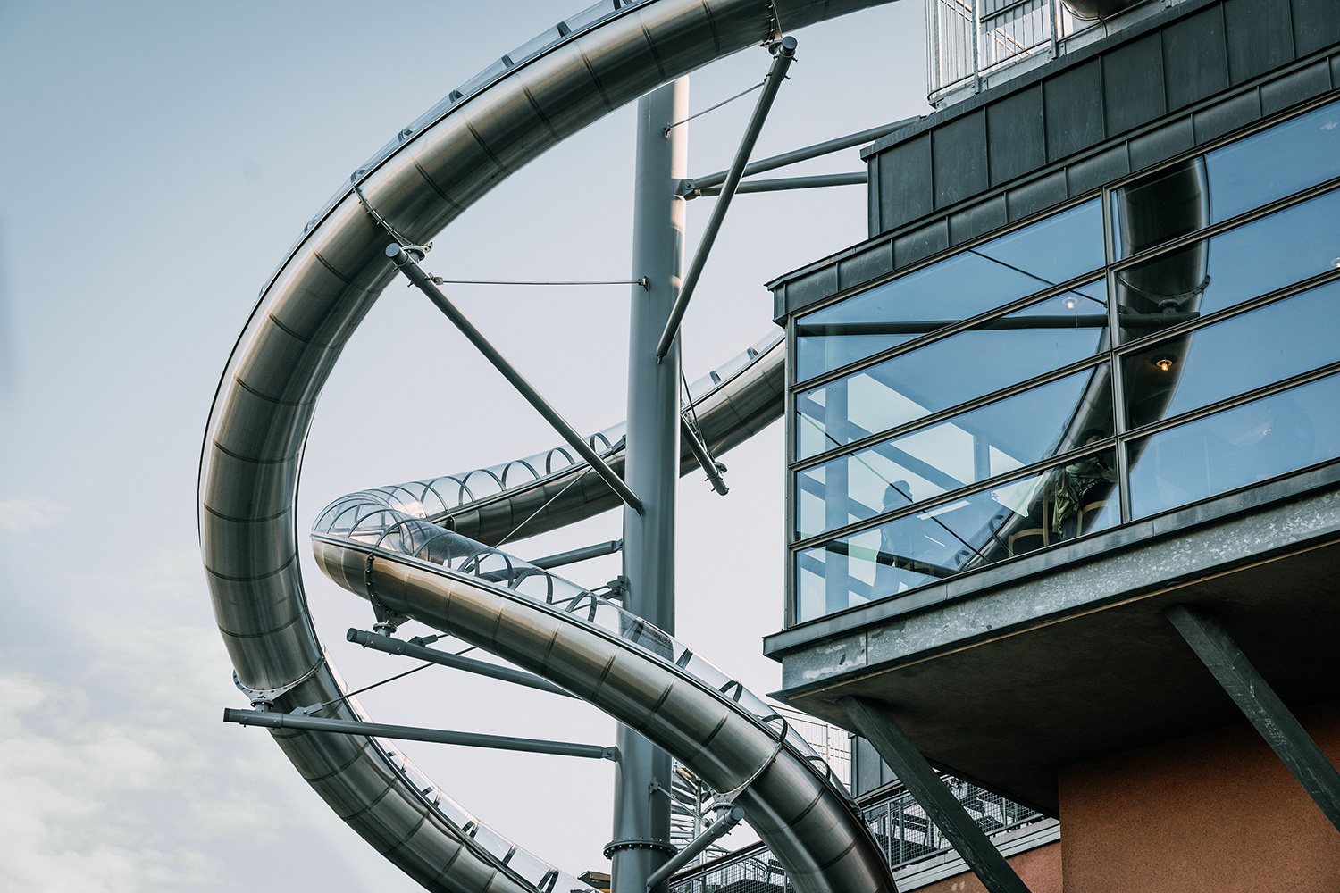 Carsten Höller’s Slippery Slopes