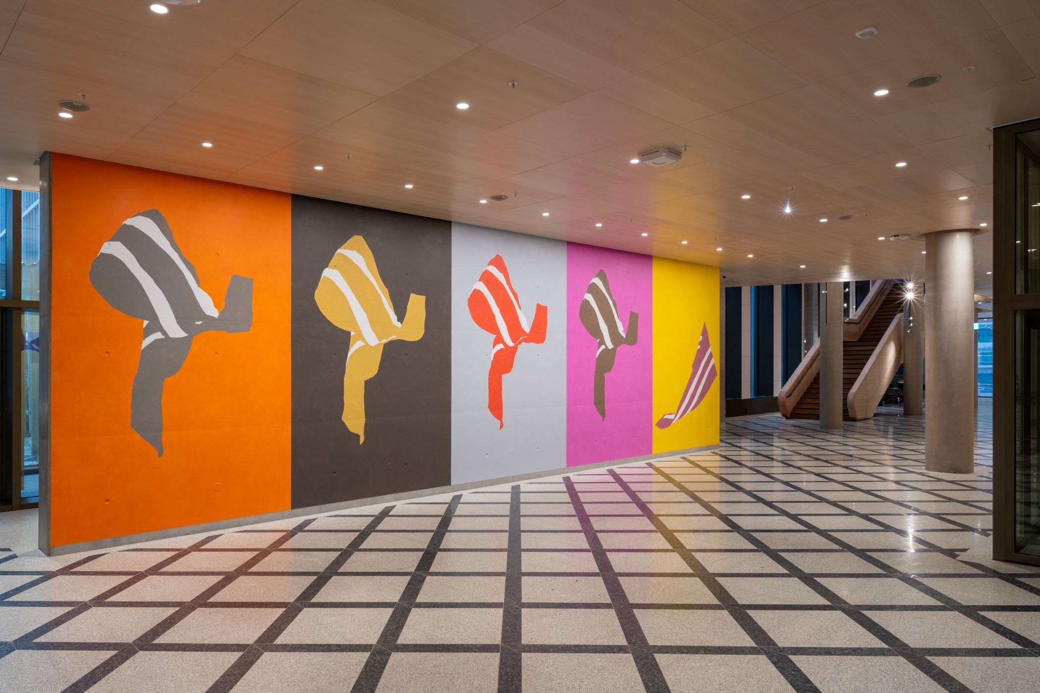 Ny og gjenbrukt kunst i statsmaktens korridorer